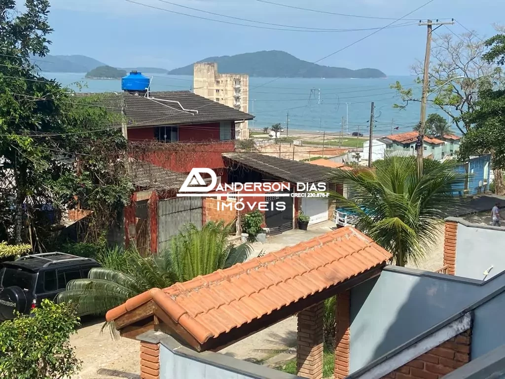 Sobrado vista para o mar em Condomínio, com 2 dormitórios, a venda no Massaguaçu por R$ 490.000 mil - Caraguatatuba-SP