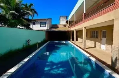 Casa com 5 dormitórios, 3 Suítes com 180m² à venda por apenas R$640.000,00 - Porto Novo- Caraguatatuba/SP
