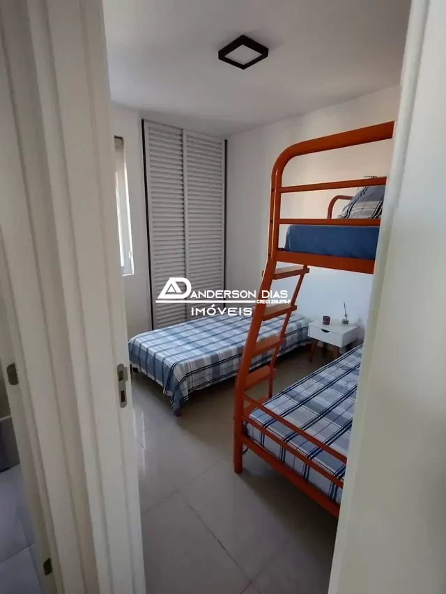 Apartamento para locação definitiva com vista para o Mar, com 2 Dormitórios, 80,00m² por R$ 5.300,00 - Sumaré