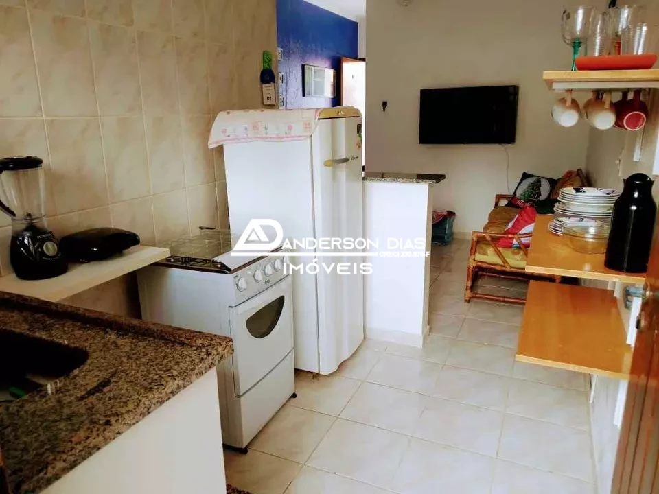 Apartamento Studio com 1 dormitório à venda, 36 m² por R$ 225.000 - Massaguaçu - Caraguatatuba/SP
