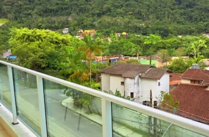 Apartamento com 2 dormitórios para aluguel definitivo, 83 m² por 2.700 - Cidade Jardim- Caraguatatuba/SP