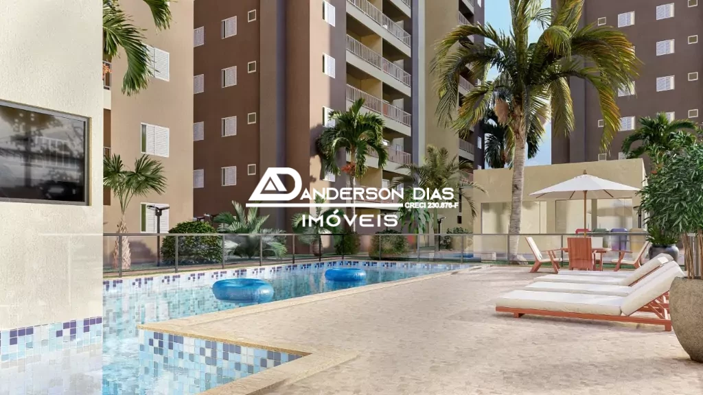 Apartamento  Lançamento com 2 Dormitórios, 1 Suíte,  55,00m² à venda por R$ 290.000,00 - Indaiá- Caraguatatuba/SP
