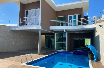 Sobrado com 6 suítes à venda, 290M² por R$ 1.000.000 - Praia das Palmeiras - Caraguatatuba/SP